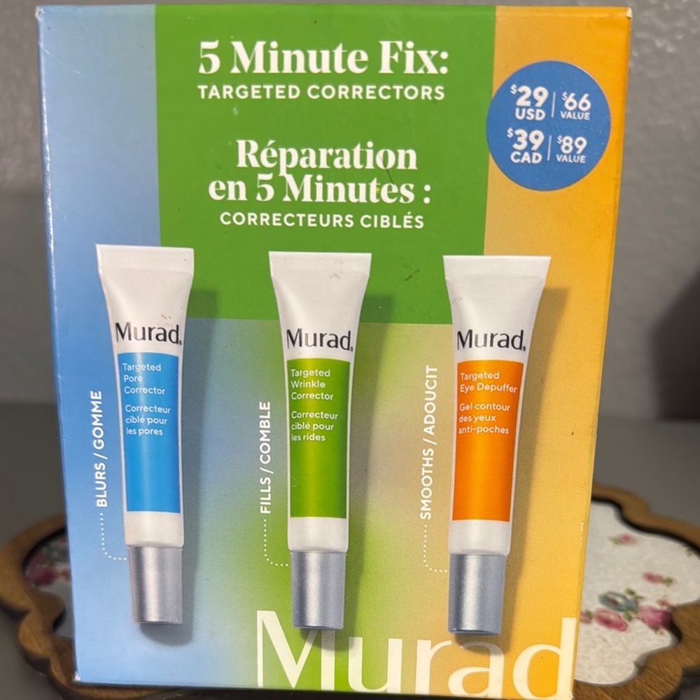 Murad 5 Minute Fix Targeted Correctors Trio - Blue, Green, Orange